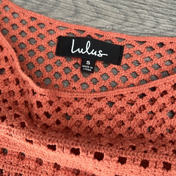 Lulus crochet top - Picture 4 of 5